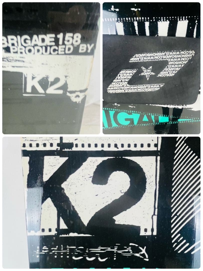【良品】 K2 ケーツー BRIGADE 158cm スノーボード