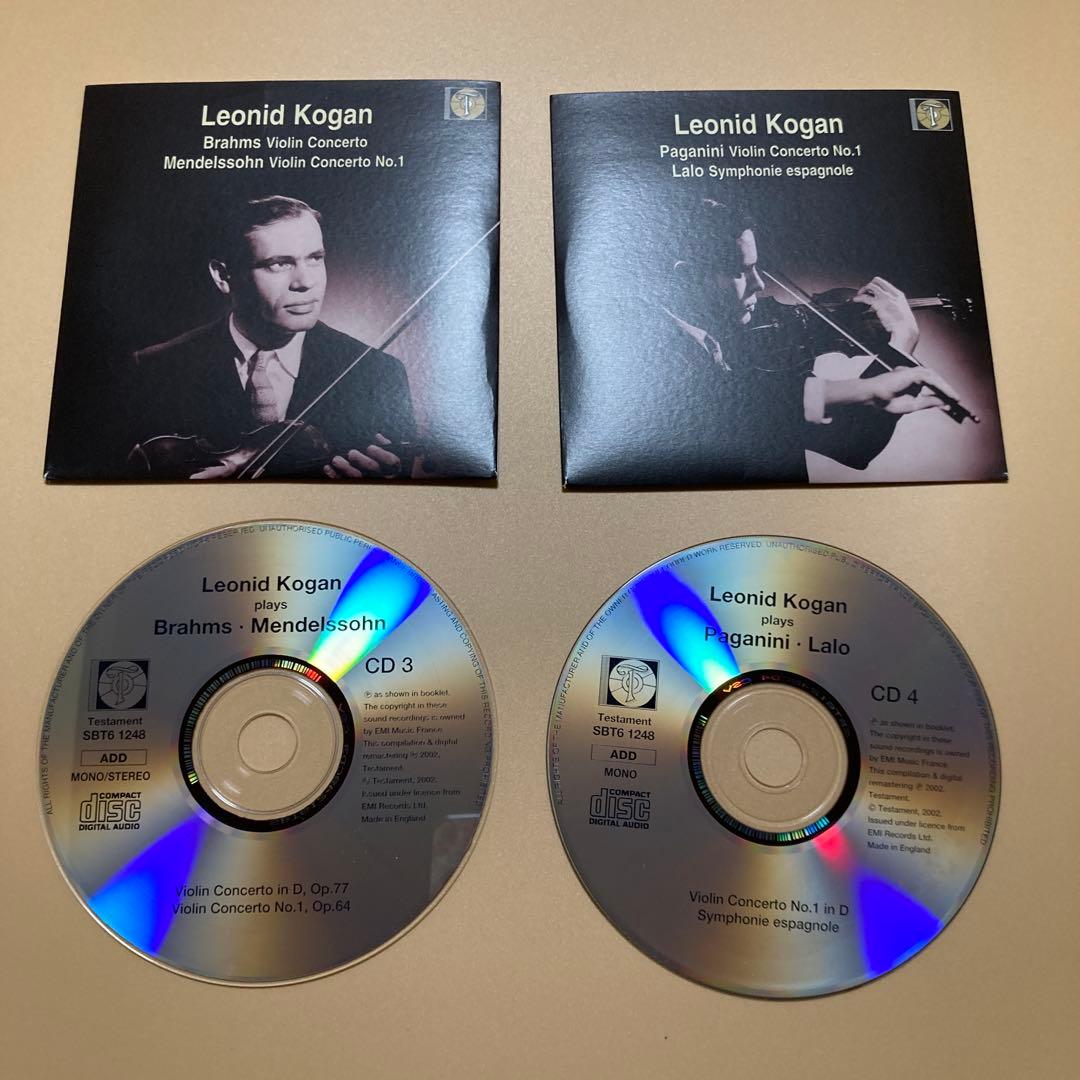 レオニード・コーガン◆TESTAMENT ◆ヴァイオリンコレクション