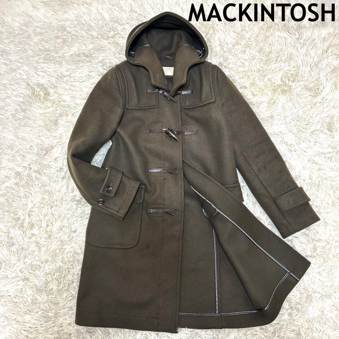 美品✨ マッキントッシュ　ダッフルコート　レディース　34 M カーキ