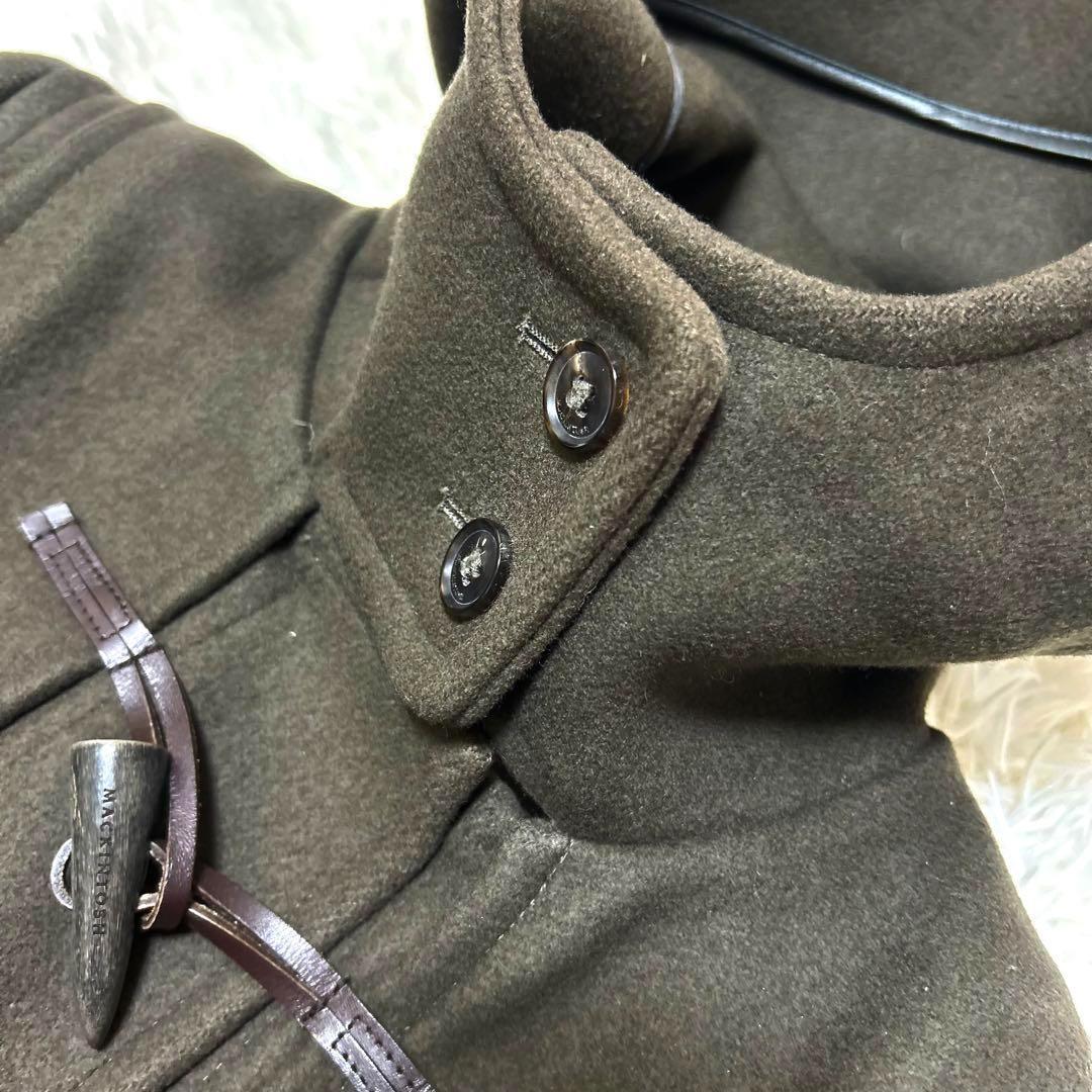 美品✨ マッキントッシュ　ダッフルコート　レディース　34 M カーキ