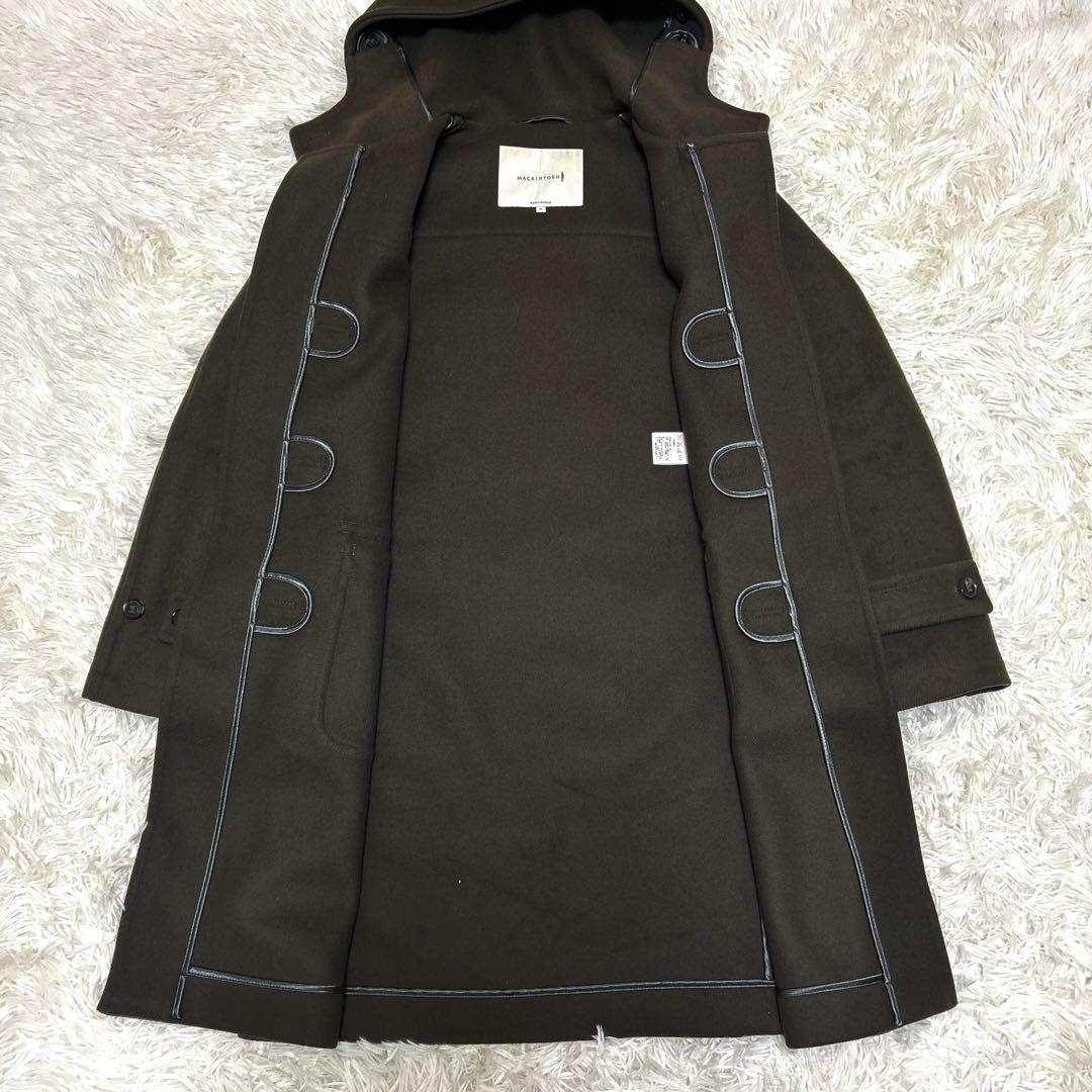 美品✨ マッキントッシュ　ダッフルコート　レディース　34 M カーキ