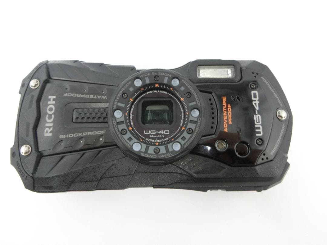 RICOH WG-40 防水デジタルカメラ　ブラック