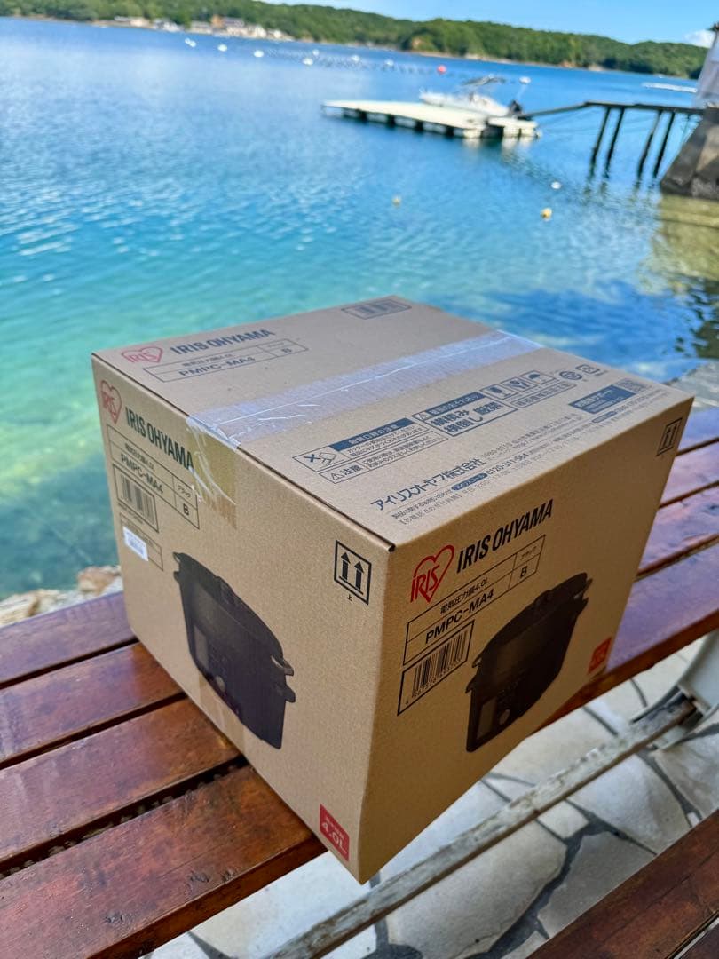 【新品未開封】 アイリスオーヤマ 電気圧力鍋 PMPC-MA4-B ブラック