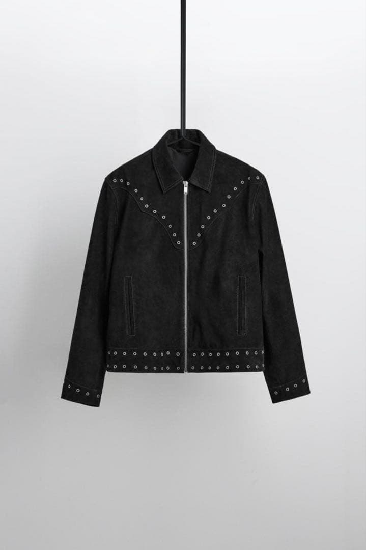 ZARA/ザラ/スエード　レザージャケット/カウレザー/モード/短丈/レア