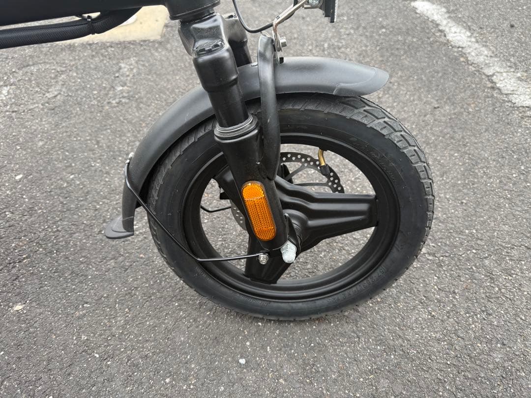 折りたたみ電動アシスト自転車 美品【京都引き取り】