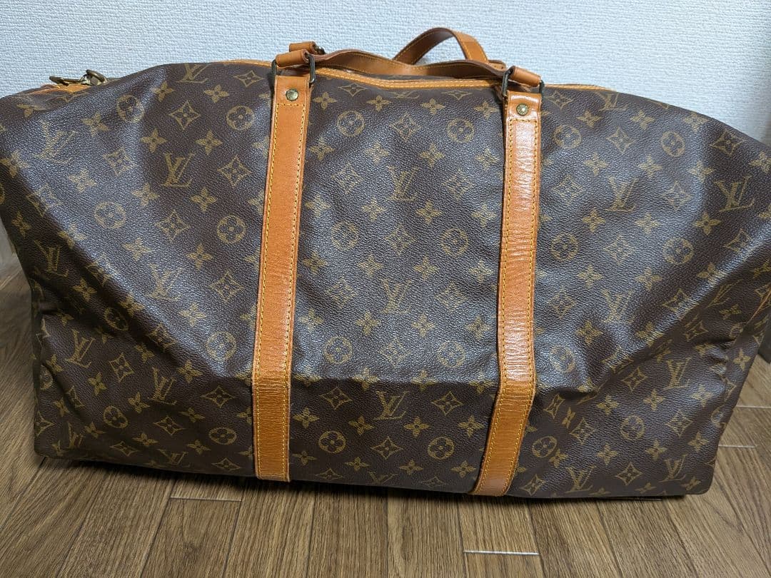 【LOUIS VUITTON】ボストンバッグ　サックスプール55 モノグラム
