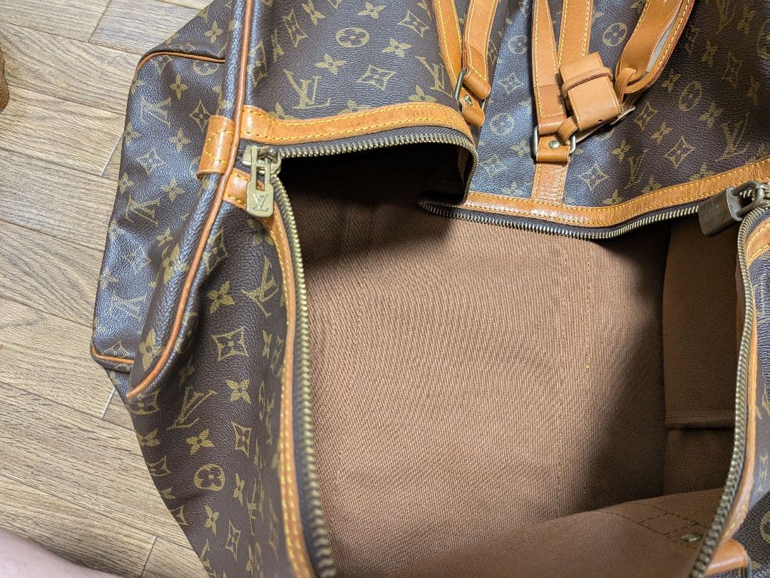 【LOUIS VUITTON】ボストンバッグ　サックスプール55 モノグラム