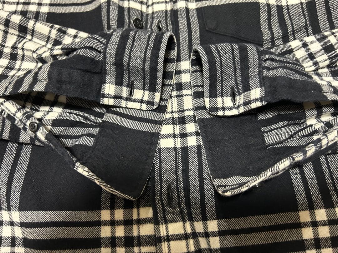 supreme flannel shirt 中古 M