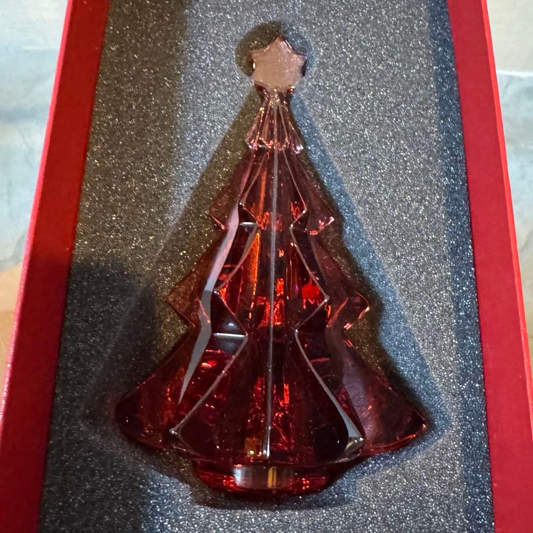 バカラ★クリスマスツリー★クリスタル★baccara t