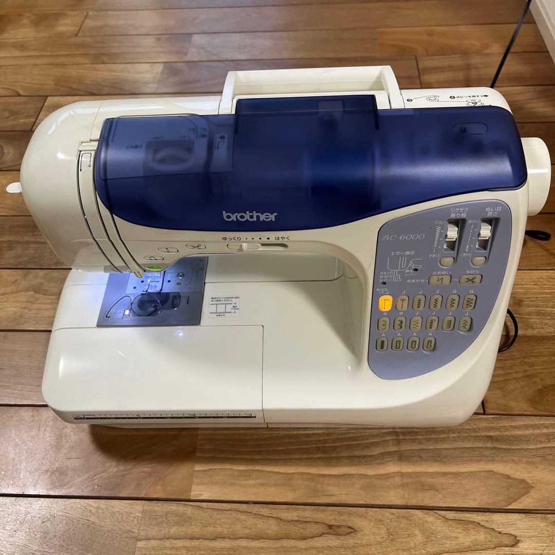 ジャンク品　ブラザー コンピュータミシン BC-6000