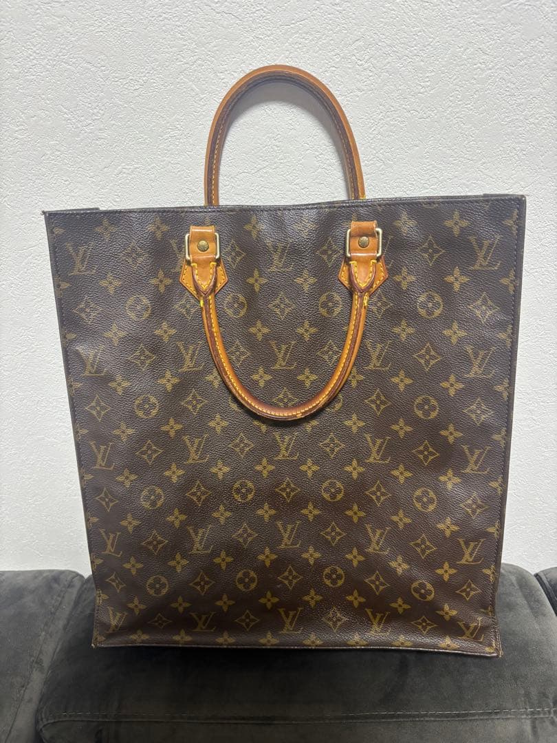 LOUIS VITTON サックプラ 美品 ベタつきなし ルイヴィトン