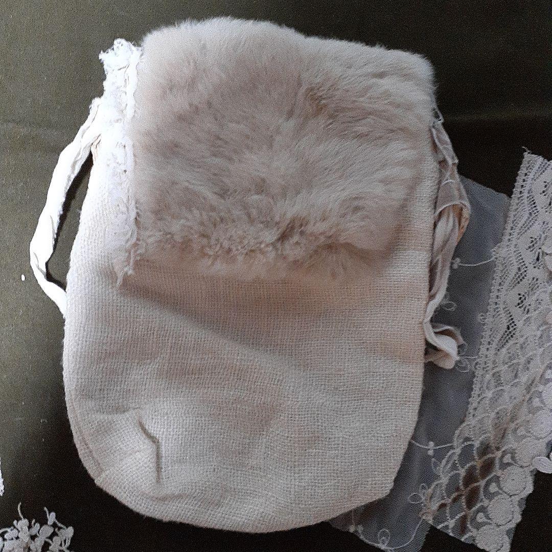 エムスール　ファー&レース　バッグ　オールシーズン　リバーシブル