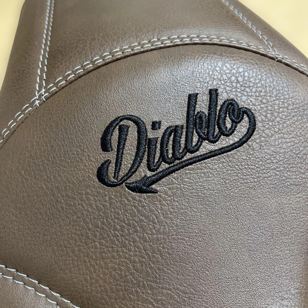 Diablo レブル250/500交換用シート ブラウン/ブラック