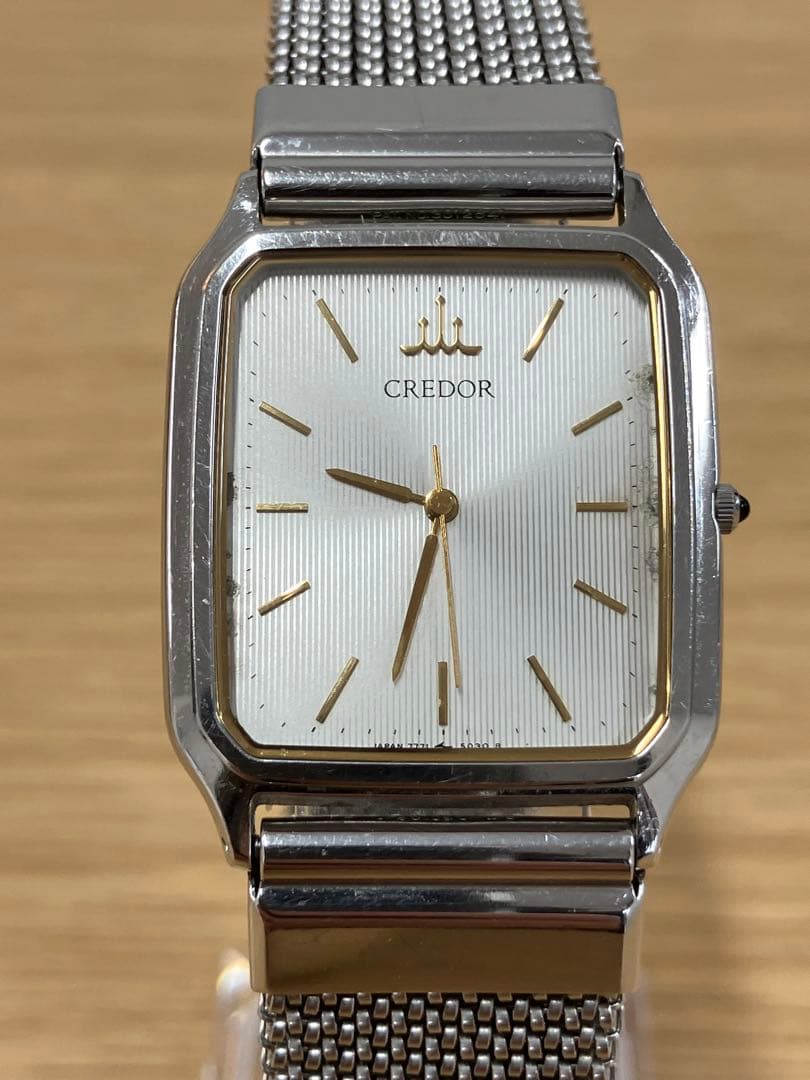 値下げ！SEIKO CREDOR 7771-5030 ベルト クォーツ 不動