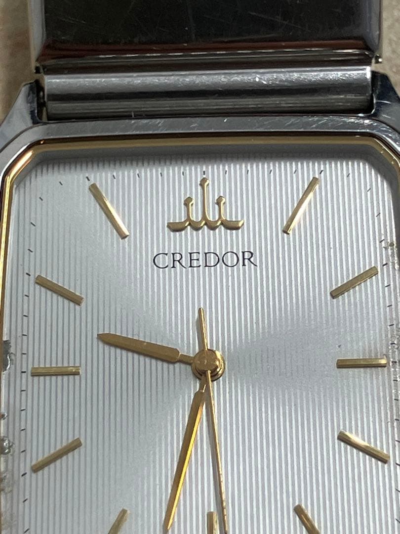 値下げ！SEIKO CREDOR 7771-5030 ベルト クォーツ 不動