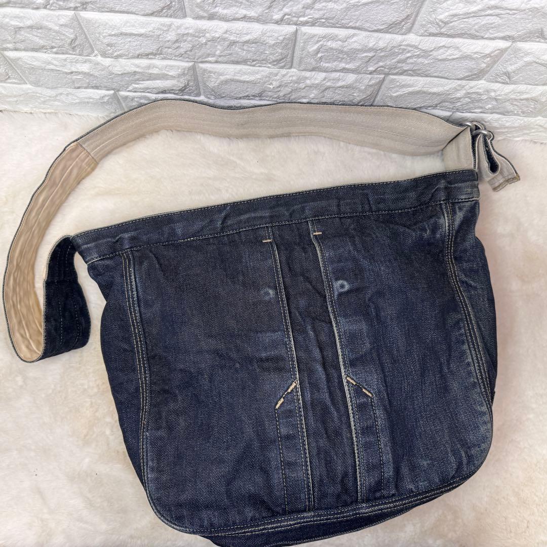 ポーター　吉田カバン　デニムショルダーバッグ　Sanforized