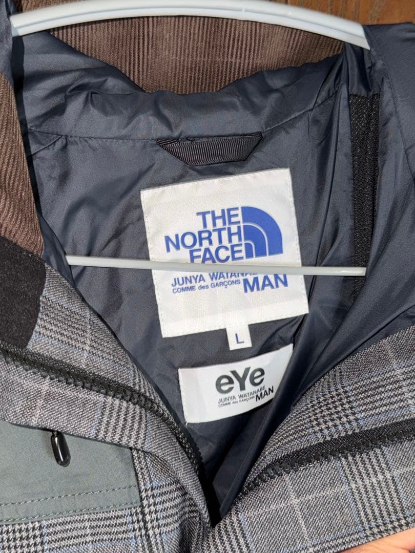 コムデギャルソン ジュンヤワタナベマン ザノースフェイス マウンテンパーカー　L