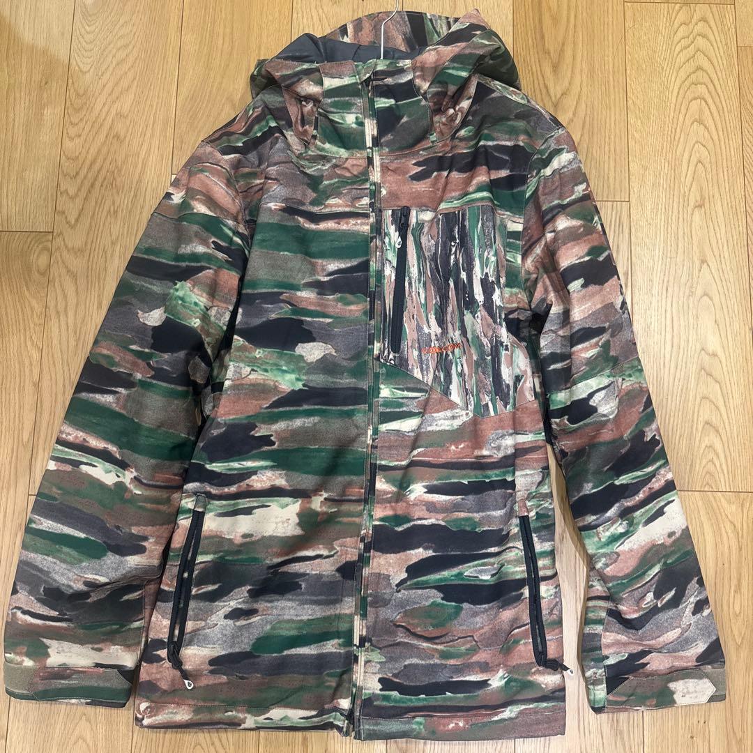VOLCOM 迷彩 スノーボードジャケット