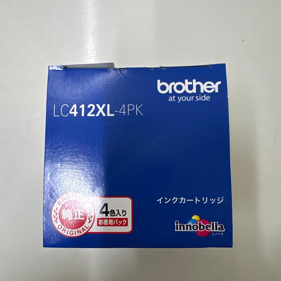 LC412XL-4PK brother 純正インクカートリッジ 大容量4色パック