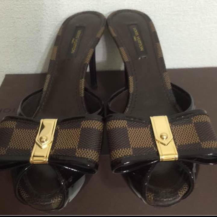 最終お値下げ！ルイヴィトン ミュール #36(22.5-23)。