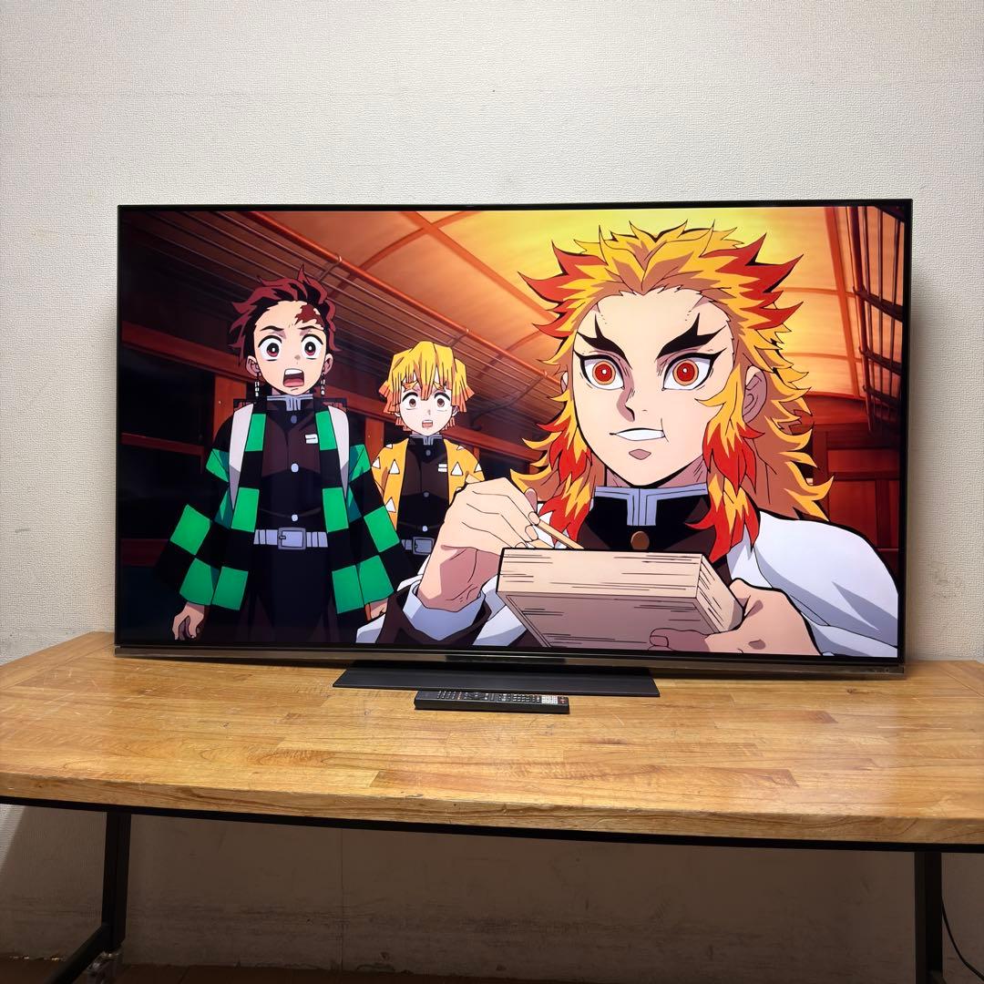 東芝 65V型 4K 有機ELテレビ REGZA 65X8900L 2023年製