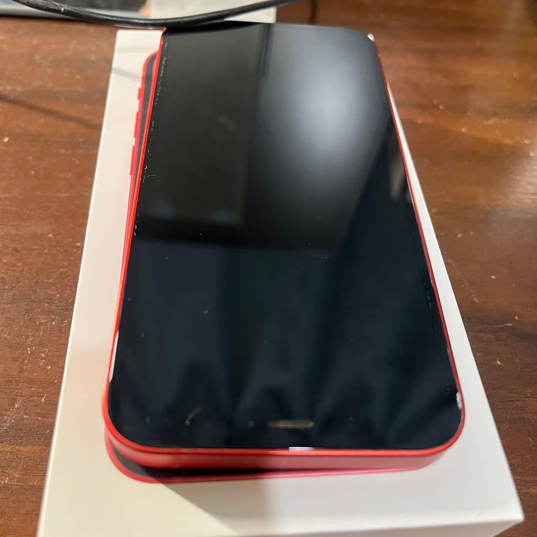 ジャンク品　Apple iPhone 12 mini red