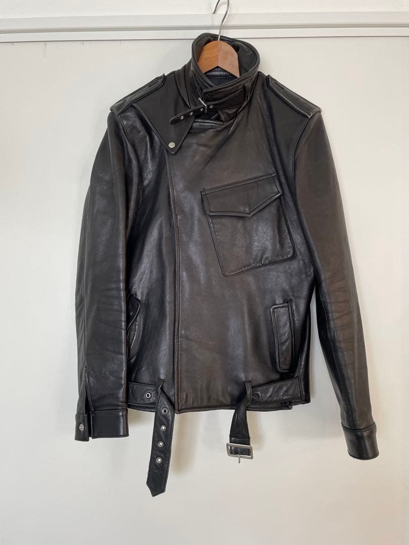 レアJ.SABATINO Jサバティーノモーターサイクルレザーライダースナイチチ