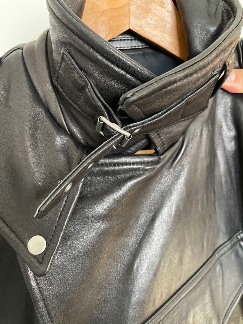 レアJ.SABATINO Jサバティーノモーターサイクルレザーライダースナイチチ