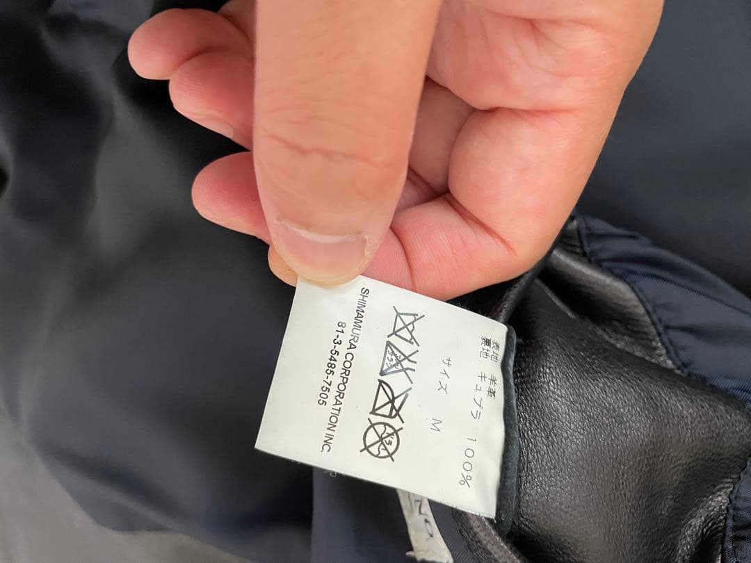 レアJ.SABATINO Jサバティーノモーターサイクルレザーライダースナイチチ