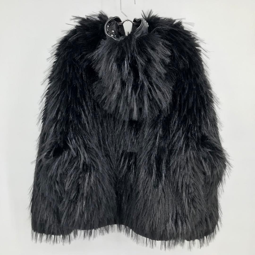 サプライヤー　ブルゾン　L　ブラック　ファー