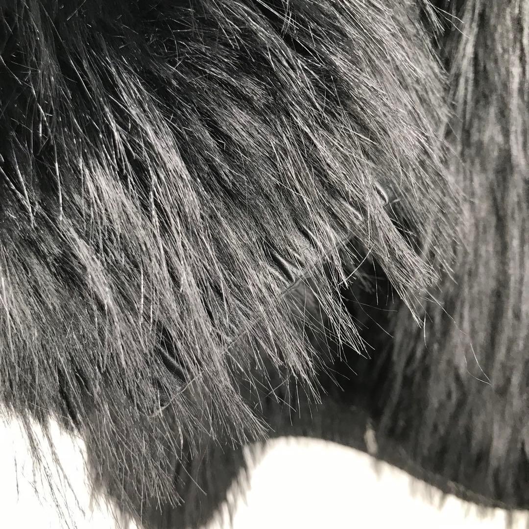 サプライヤー　ブルゾン　L　ブラック　ファー