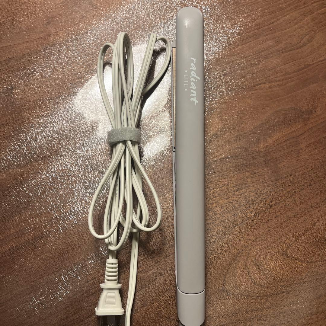 radiant lite ストレートヘアアイロン グレー