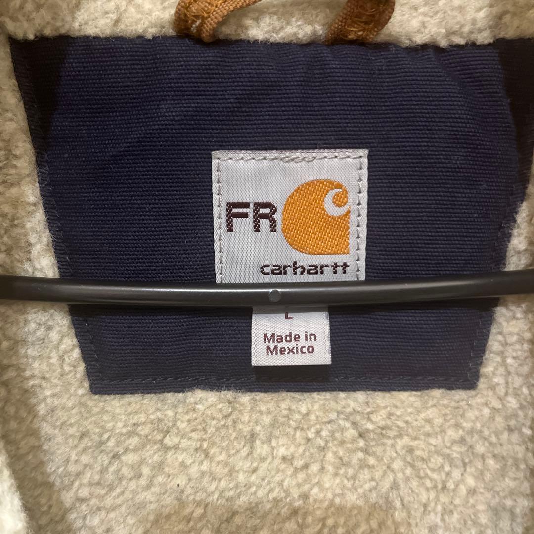 【ニック】Carhartt ダック　ベスト　ネイビー メキシコ製
