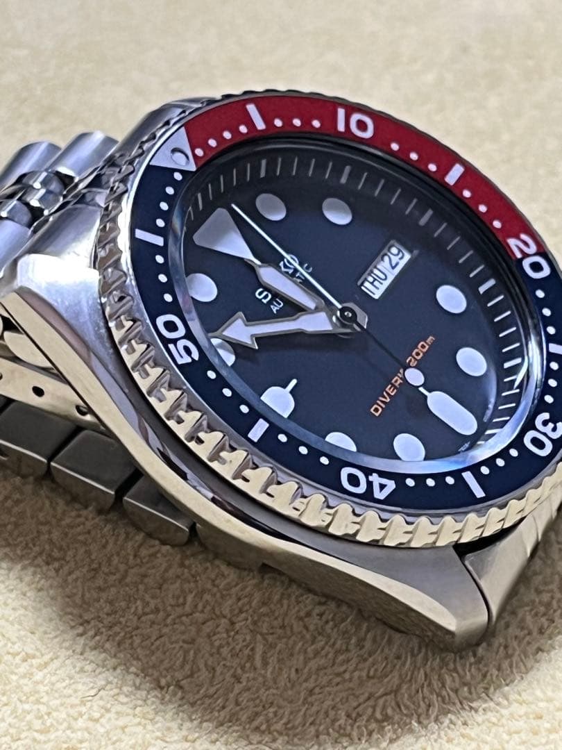 SEIKO SKX009 セイコー ネイビーボーイ ペプシ