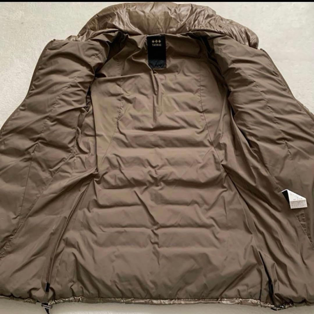 TATRAS タトラス　ダウンジャケット S ブラウン　ウエストベルト