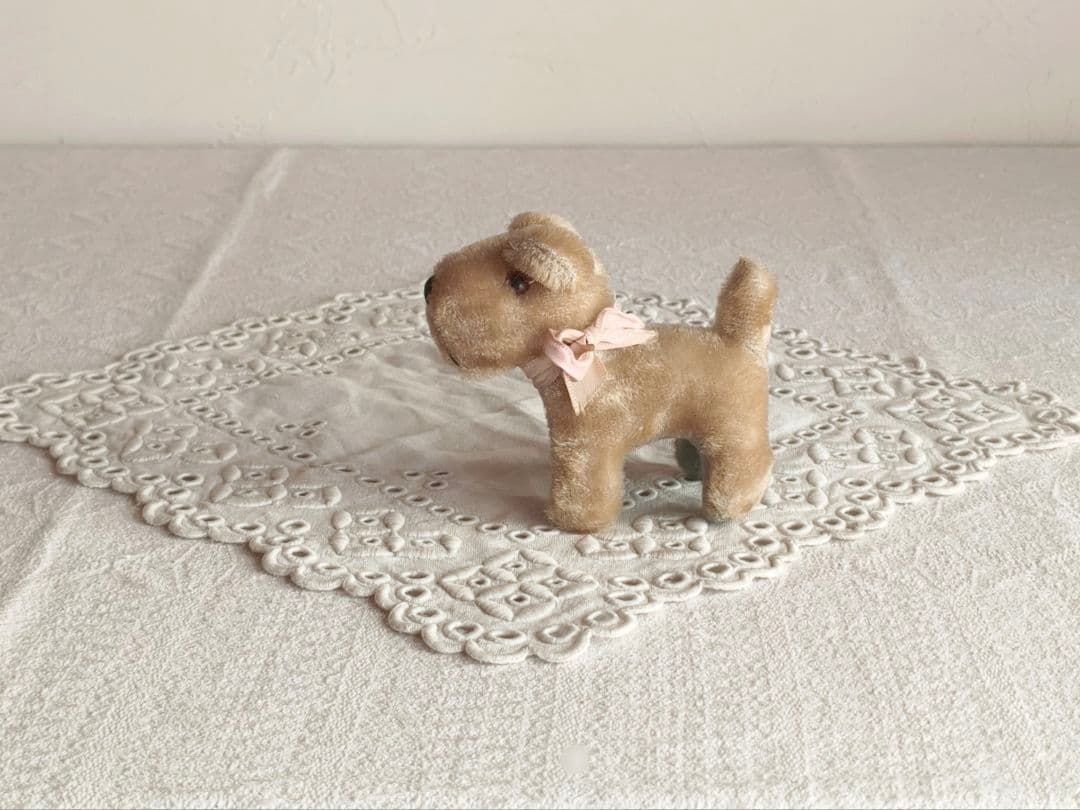 【Daisyさま】vintage teria ♡ 桃色ピンクりぼんの テリアさん