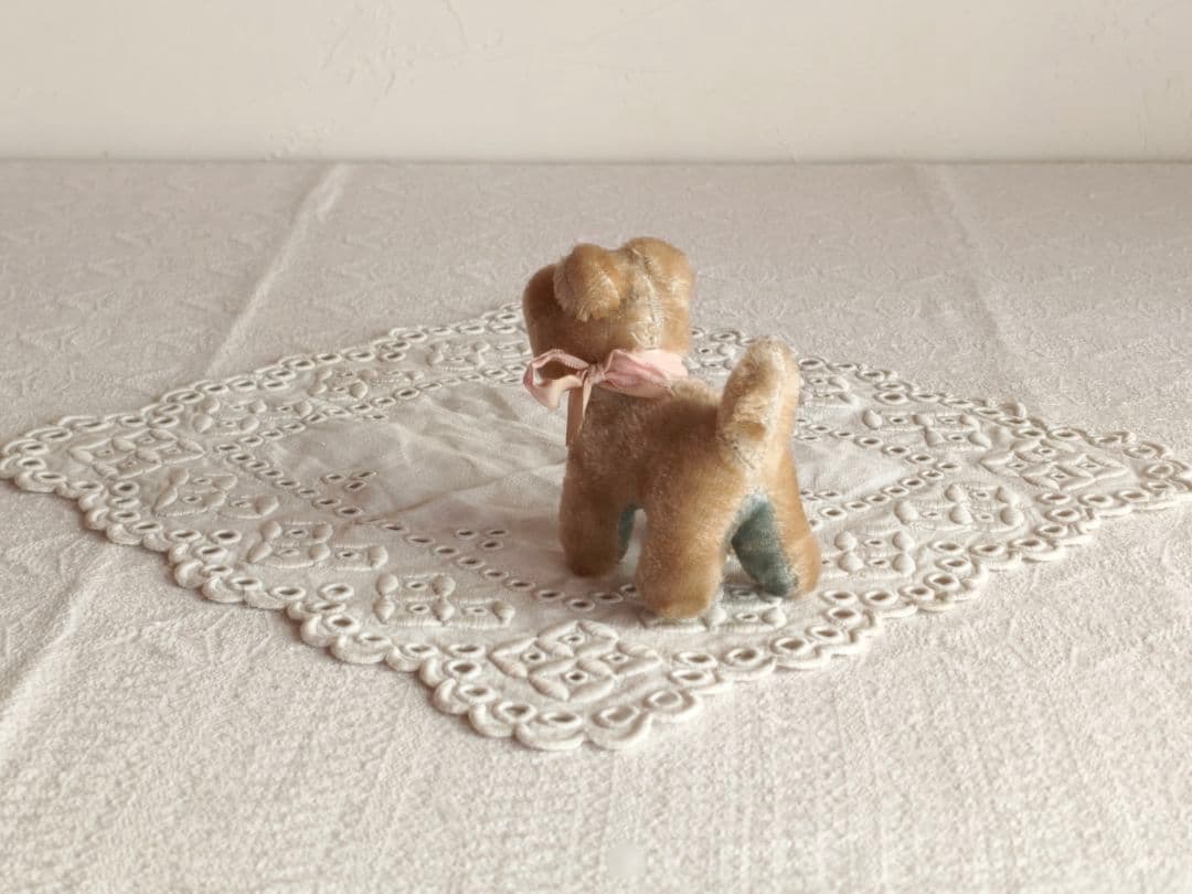 【Daisyさま】vintage teria ♡ 桃色ピンクりぼんの テリアさん