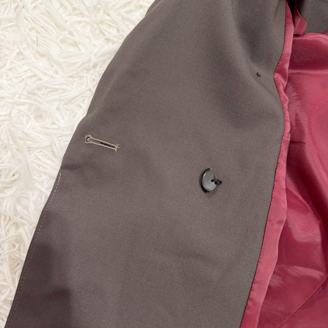 3点セット⭐︎グリーンレーベルリラクシング セットアップスーツ ブラウン ダブル