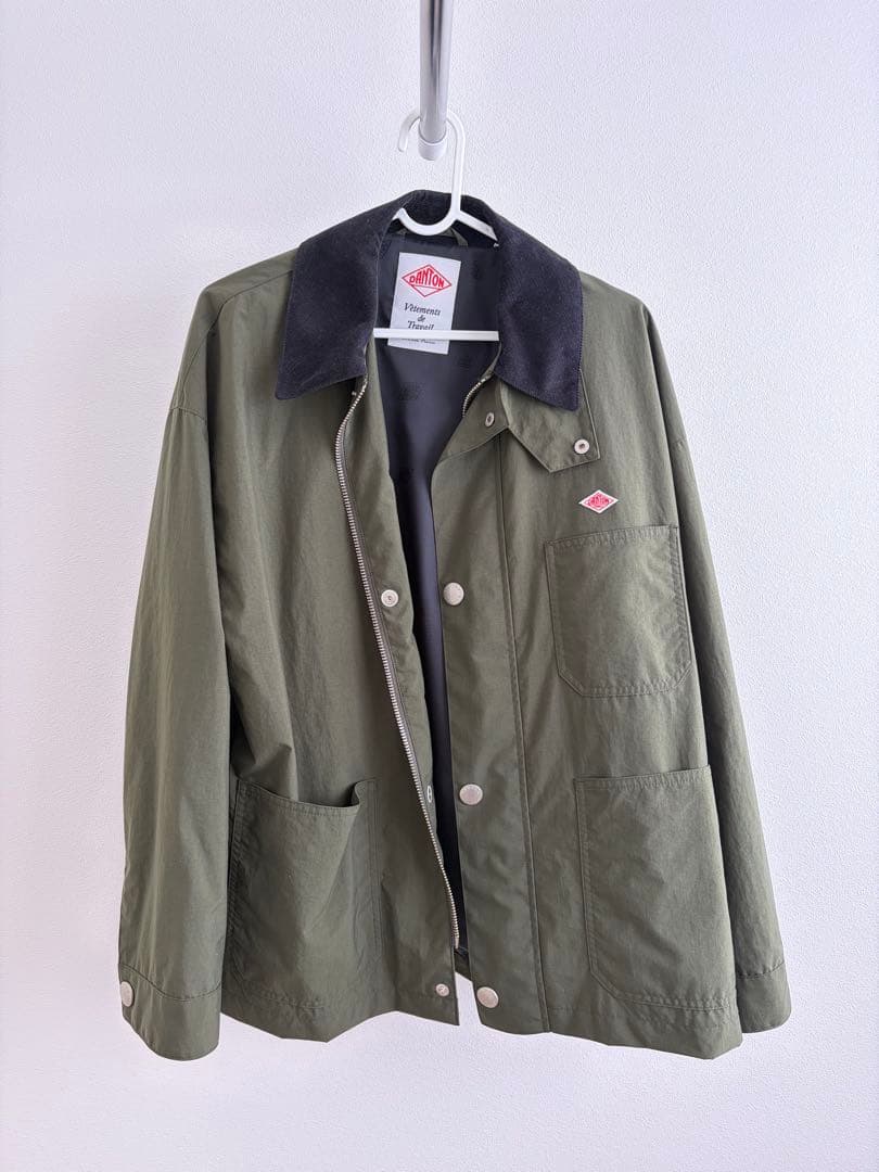 ダントンDANTON ナイロンカバーオールジャケット DT-A0647 NTF