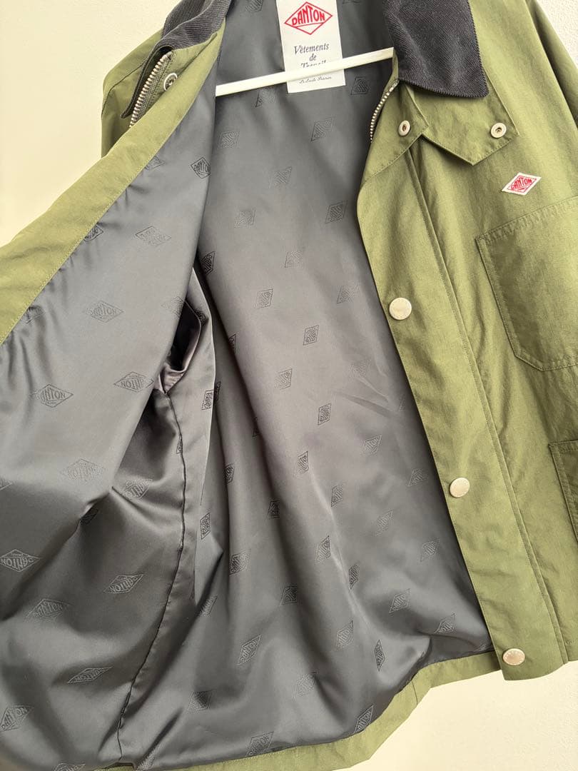 ダントンDANTON ナイロンカバーオールジャケット DT-A0647 NTF