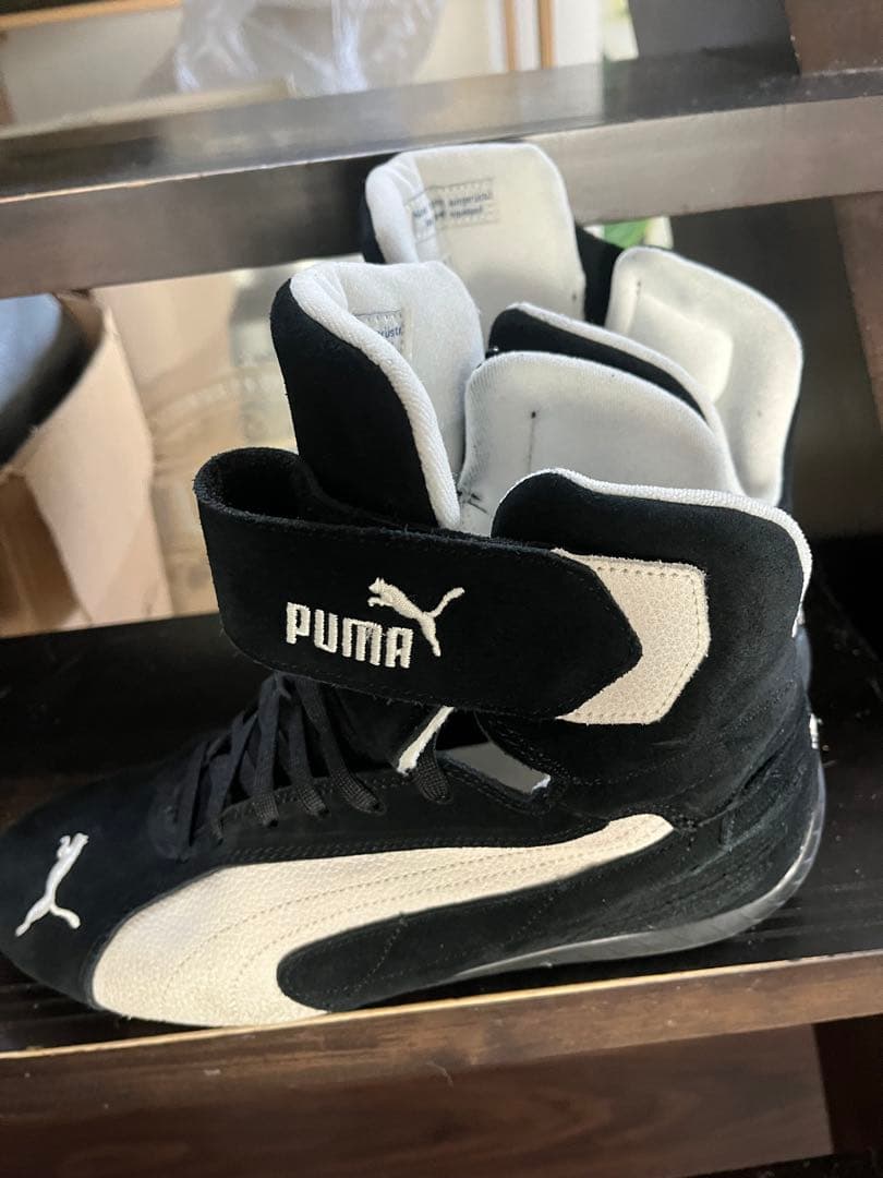 靴 PUMA speed cat high cut