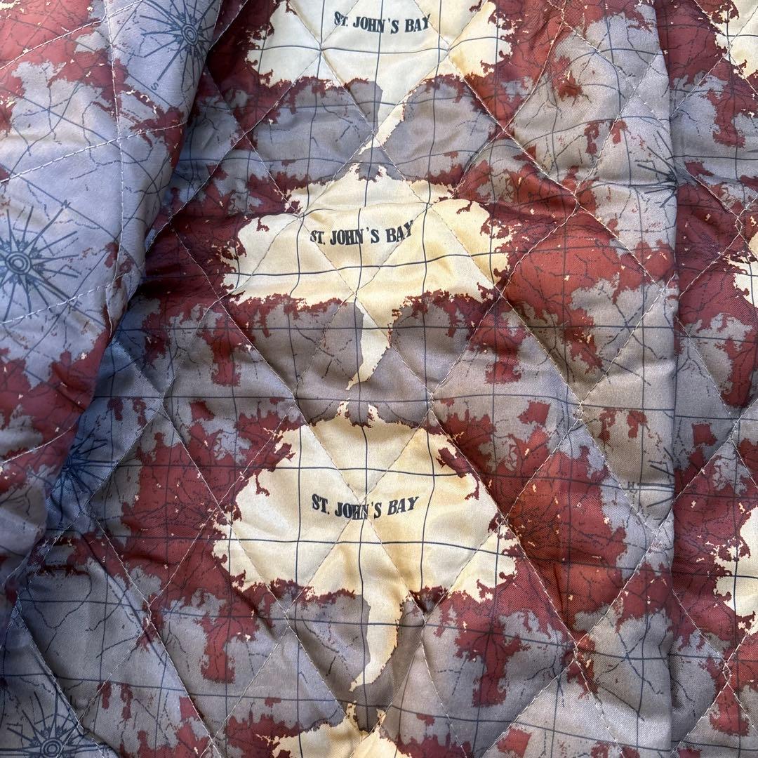 90s レザージャケット　黒　ブラック　ヴィンテージ　セントジョンズベイ