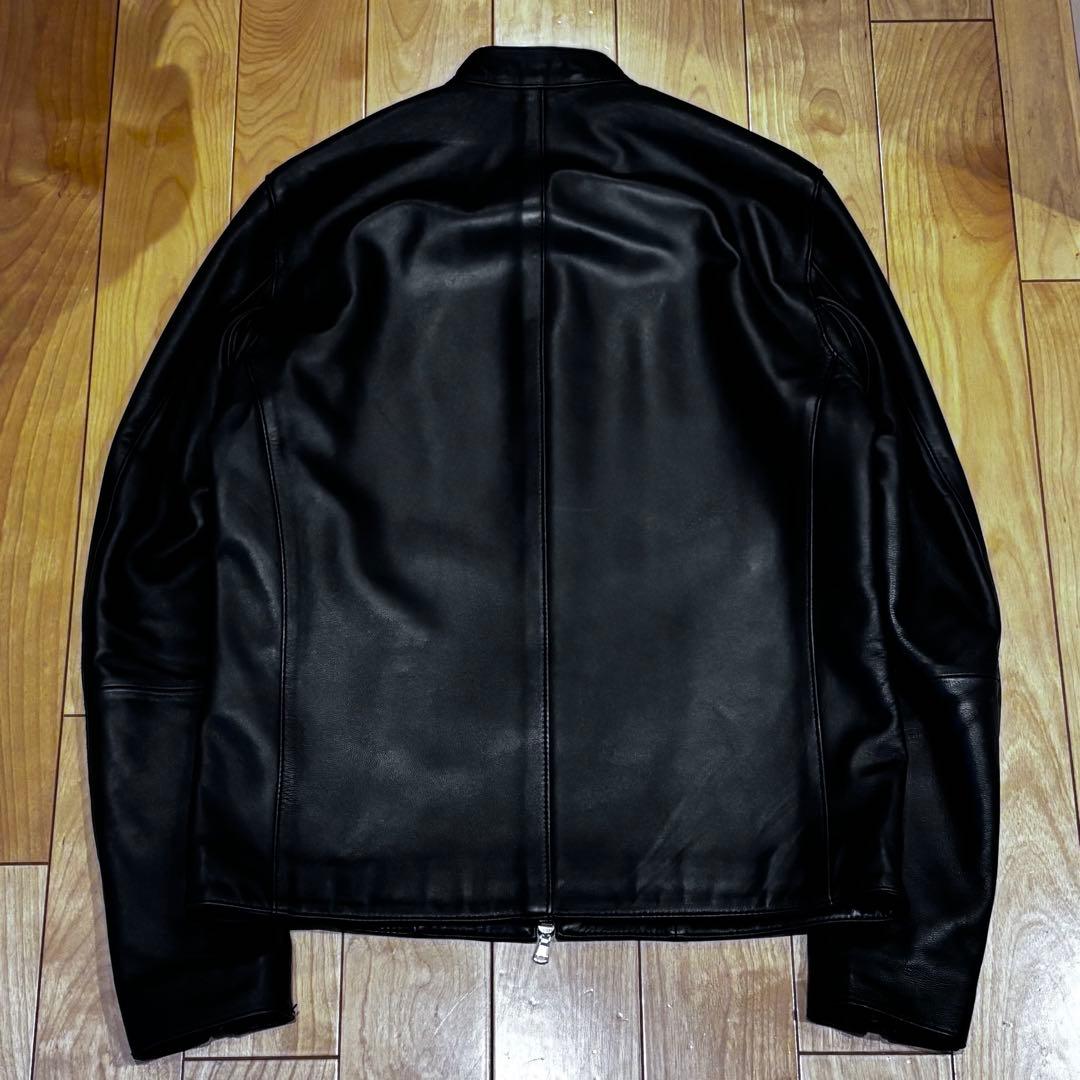 green label relaxing シープレザージャケット