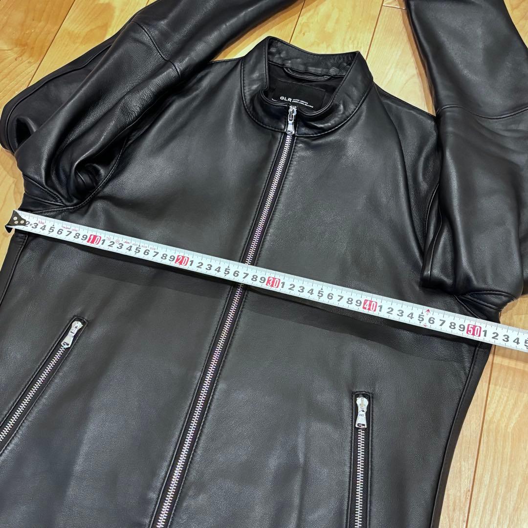 green label relaxing シープレザージャケット