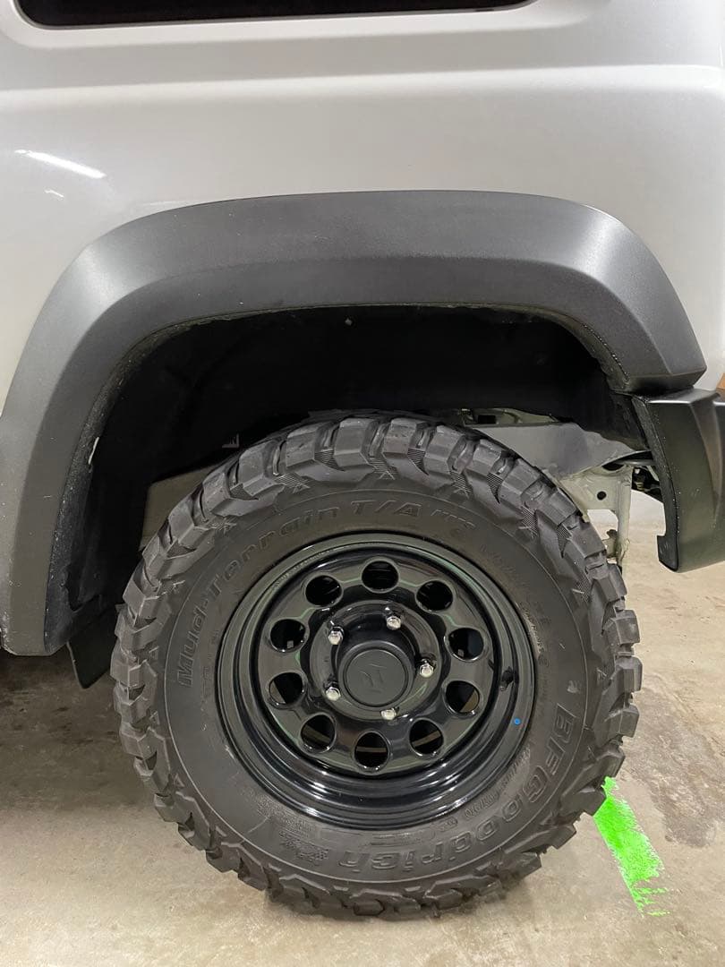 ①ジムニーシエラ 純正15インチホイール グッドリッチ　215/75R15