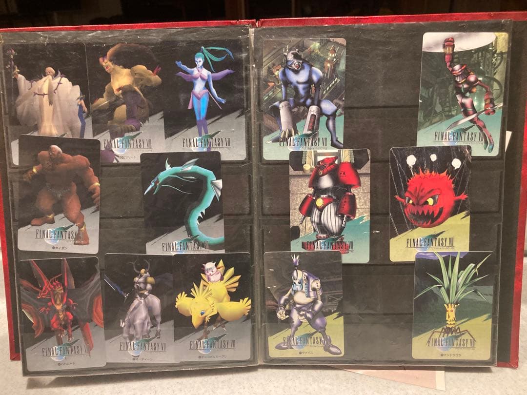 【極美品 全100種フルコンプ】カードダス FF7