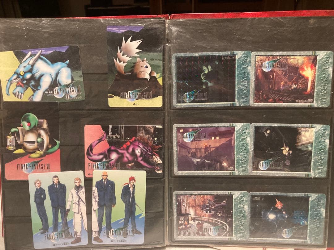 【極美品 全100種フルコンプ】カードダス FF7