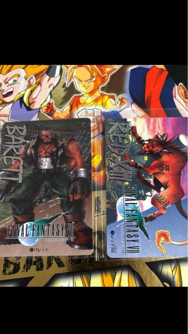 【極美品 全100種フルコンプ】カードダス FF7