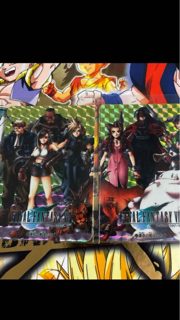 【極美品 全100種フルコンプ】カードダス FF7