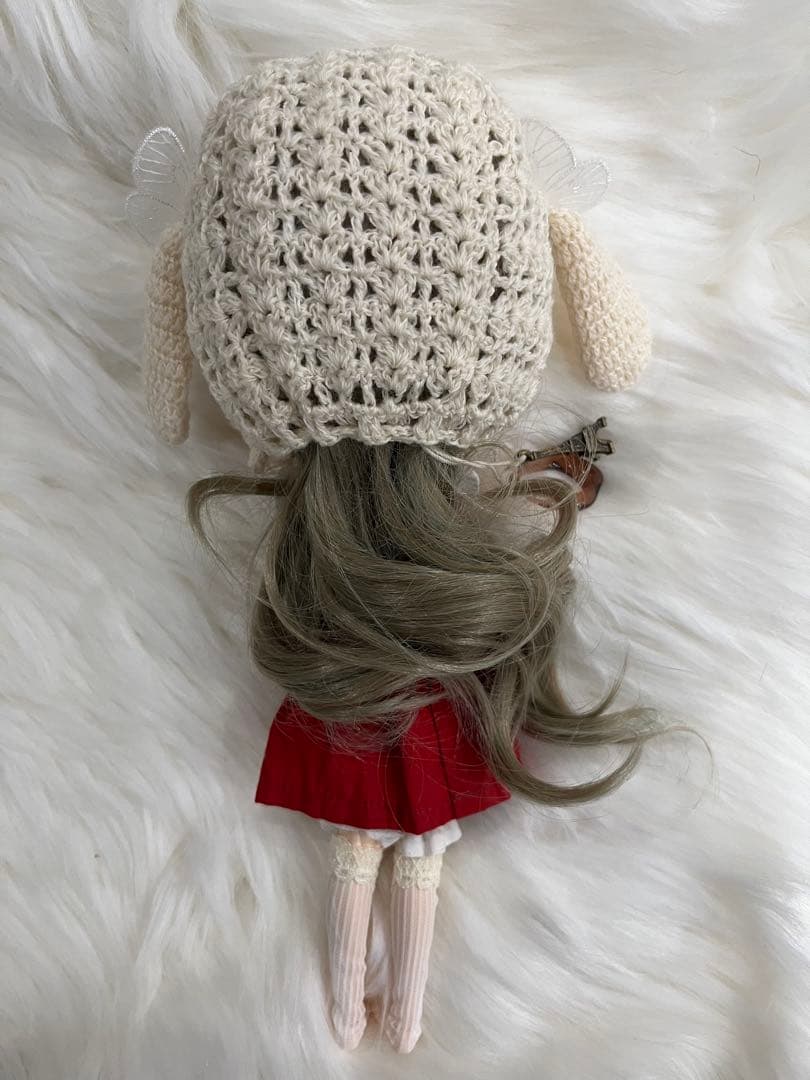 月の雫さま専用　カスタムブライス ファニ フラミンゴ　作家さま